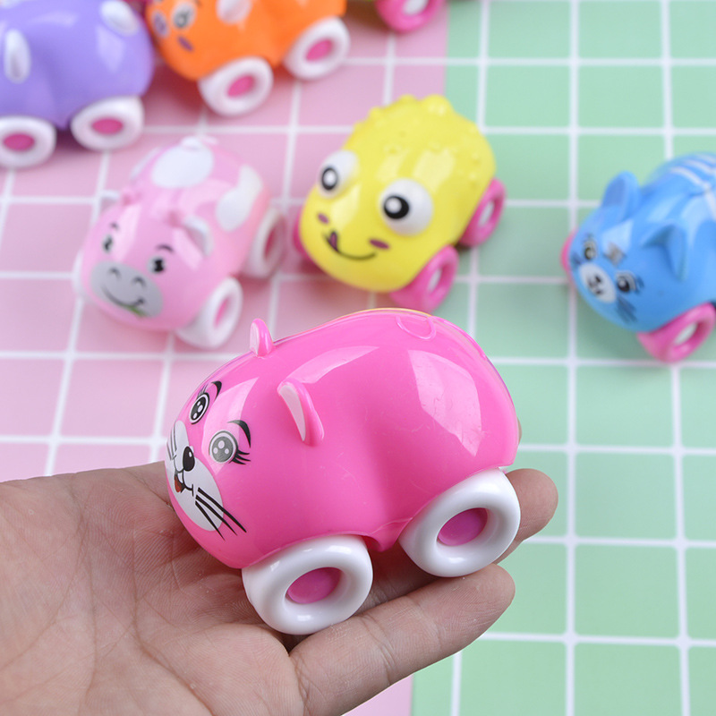 Magnetic Toy Car Children Play House Magnetic Car Sliding Train Can Absorb Cartoon Bumper Car Kindergarten