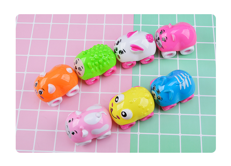 Magnetic Toy Car Children Play House Magnetic Car Sliding Train Can Absorb Cartoon Bumper Car Kindergarten