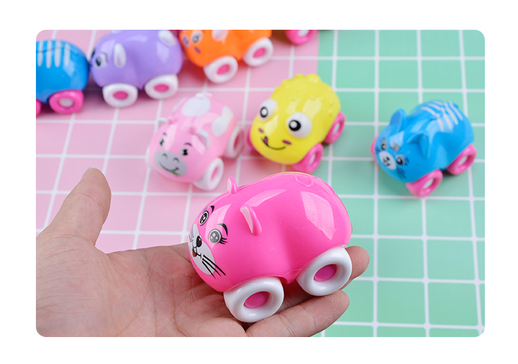 Magnetic Toy Car Children Play House Magnetic Car Sliding Train Can Absorb Cartoon Bumper Car Kindergarten