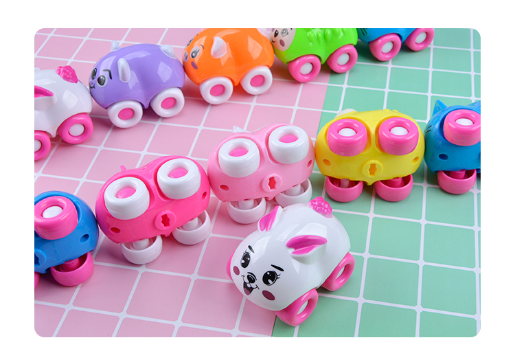 Magnetic Toy Car Children Play House Magnetic Car Sliding Train Can Absorb Cartoon Bumper Car Kindergarten