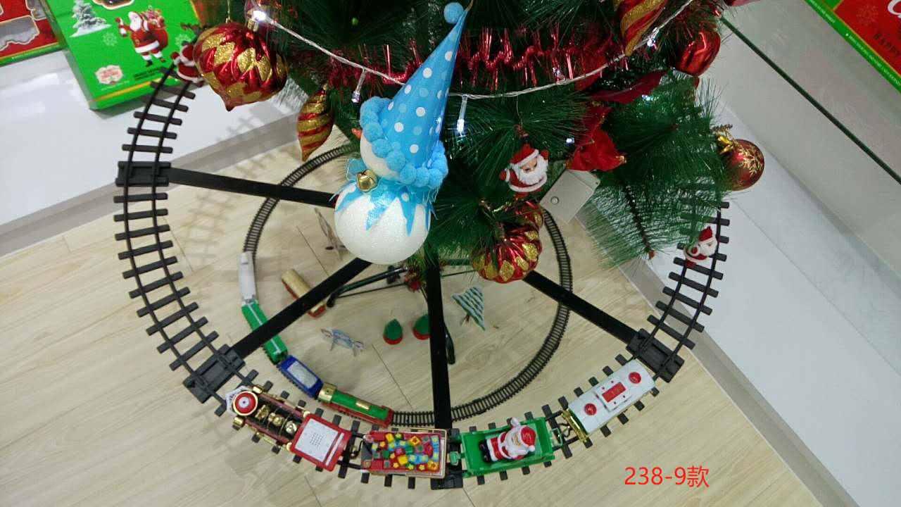 Foreign Trade Electric Christmas Train Electric Sound and Light Hanging Christmas Tree Christmas Rail Car Christmas Gift Toy Foreign Trade Electric Christmas Train Electric Sound and Light Hanging Christmas Tree Christmas Rail Car Christmas Gift Toy