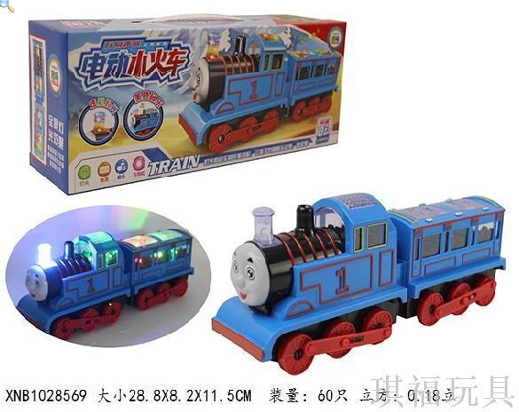 Locomotive electric train toy universal light music children's toy Locomotive electric train toy universal light music children's toy
