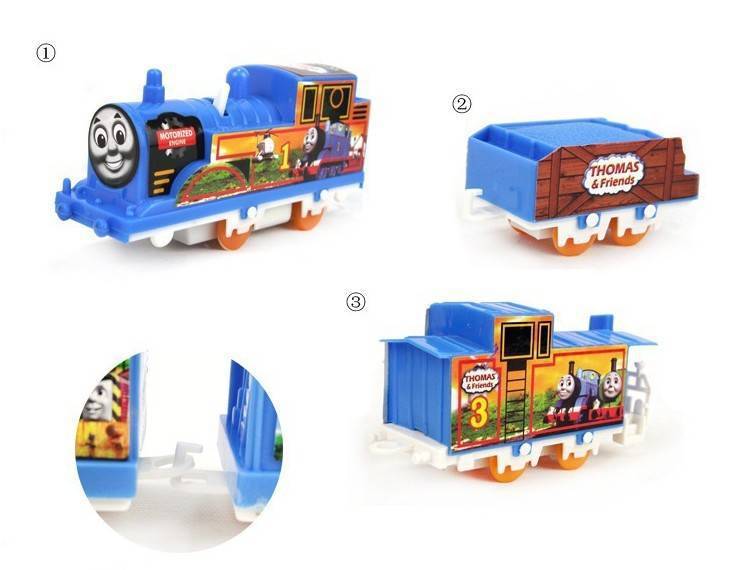Thomas Electric Train Assembled Track Set Simulation Car Boys and Girls Children's Toy Birthday Gift