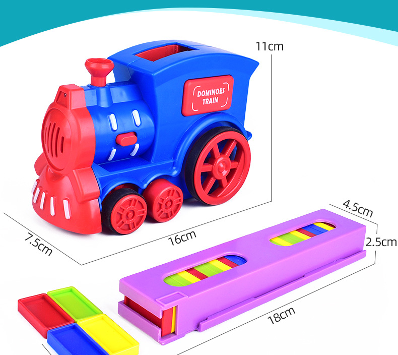 Toy Electric Dominoes Small Train Sound and Light Automatic Card Casting and Issuing TikTok Toys Wholesale Toy Electric Dominoes Small Train Sound and Light Automatic Card Casting and Issuing TikTok Toys Wholesale