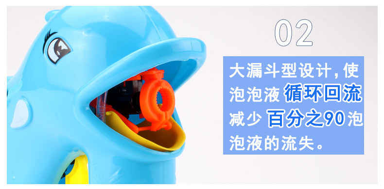Internet Hot Stall Hot Sale Toy Inertia Dolphin Bubble Gun Automatic Manual Bubble Machine Children Wholesale Internet Hot Stall Hot Sale Toy Inertia Dolphin Bubble Gun Automatic Manual Bubble Machine Children Wholesale