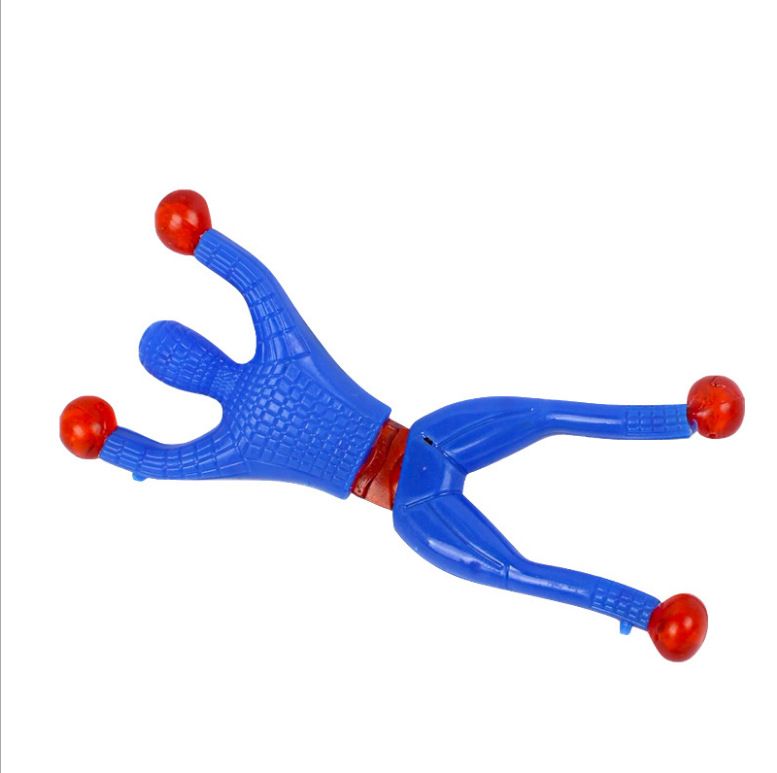 Wall Climbing Man Sticky Spider-Man Wall Climbing Superman Wall Climbing Man 2 Yuan Shop Traditional Toy Wall Climbing Spider Man Wholesale