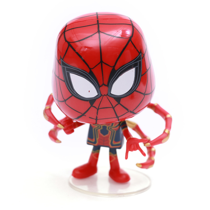 Avengers Q spider-man thanos deadpool wolverine hands out a model toy mix Avengers Q spider-man thanos deadpool wolverine hands out a model toy mix