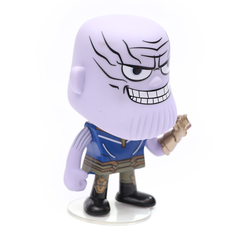 Avengers Q spider-man thanos deadpool wolverine hands out a model toy mix Avengers Q spider-man thanos deadpool wolverine hands out a model toy mix