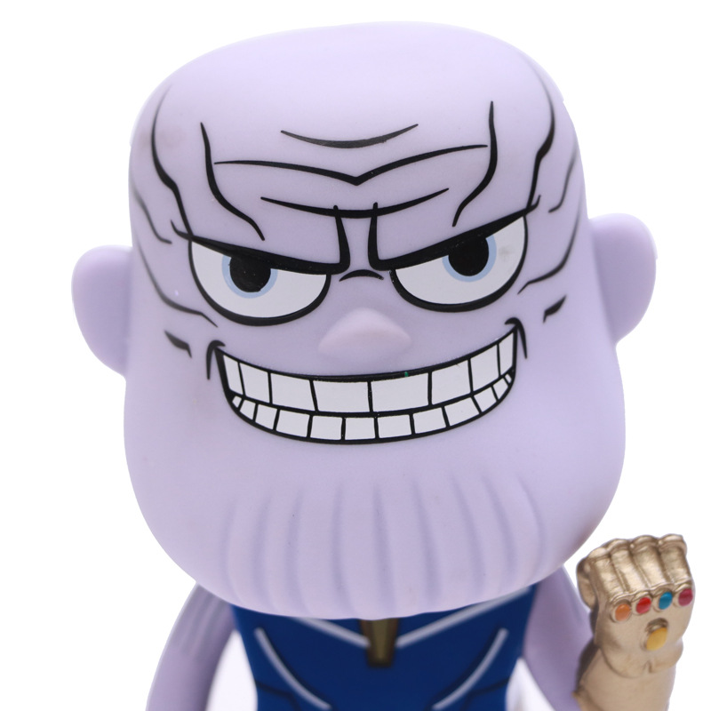 Avengers Q spider-man thanos deadpool wolverine hands out a model toy mix Avengers Q spider-man thanos deadpool wolverine hands out a model toy mix