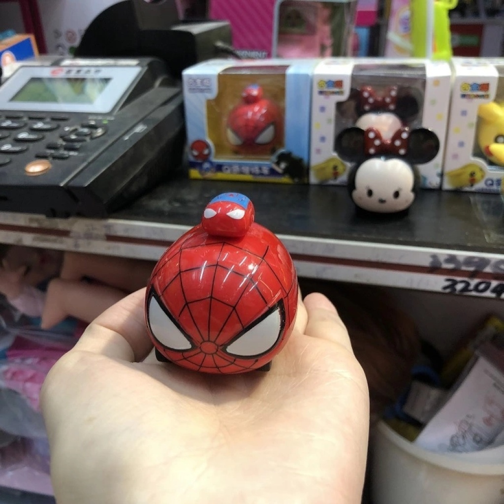 Jengle Pull Back Alloy Car Mini Q Cartoon Drop-Resistant Spider-Man Batman Toy Special Skill Car Warrior Car Jengle Pull Back Alloy Car Mini Q Cartoon Drop-Resistant Spider-Man Batman Toy Special Skill Car Warrior Car