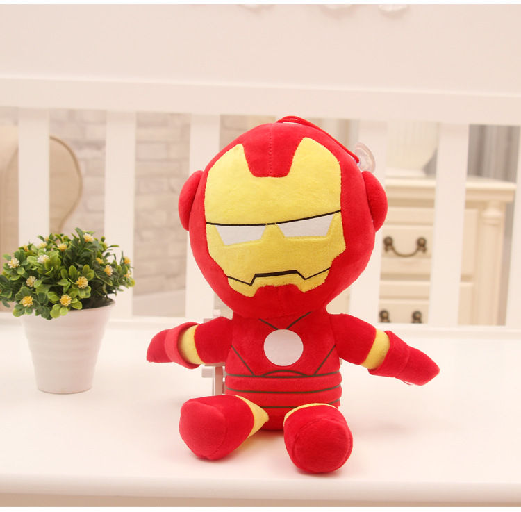 Avengers plush doll spider-man toy captain america ragdoll cartoon anime gift wholesale Avengers plush doll spider-man toy captain america ragdoll cartoon anime gift wholesale