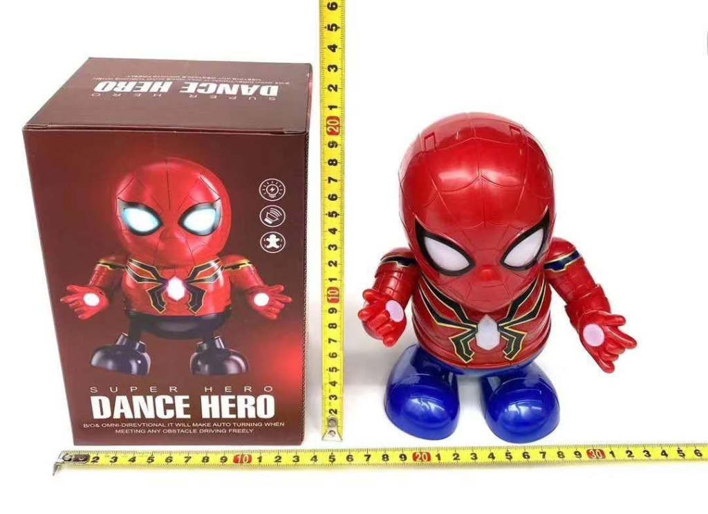 Web celebrity hot style Hot Spot Q version of Spider-Man Dancing Airport Man intelligent video Toy boy Loves toys Web celebrity hot style Hot Spot Q version of Spider-Man Dancing Airport Man intelligent video Toy boy Loves toys
