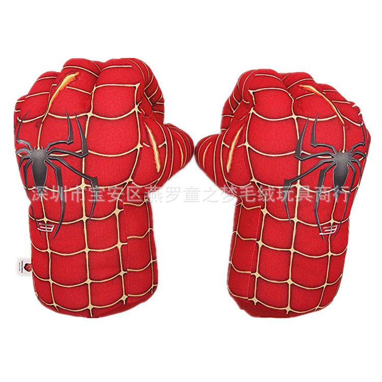 Films and Television Products Spider-Man the Hulk Foreign Trade Fist GlovesSpider-Man Toy