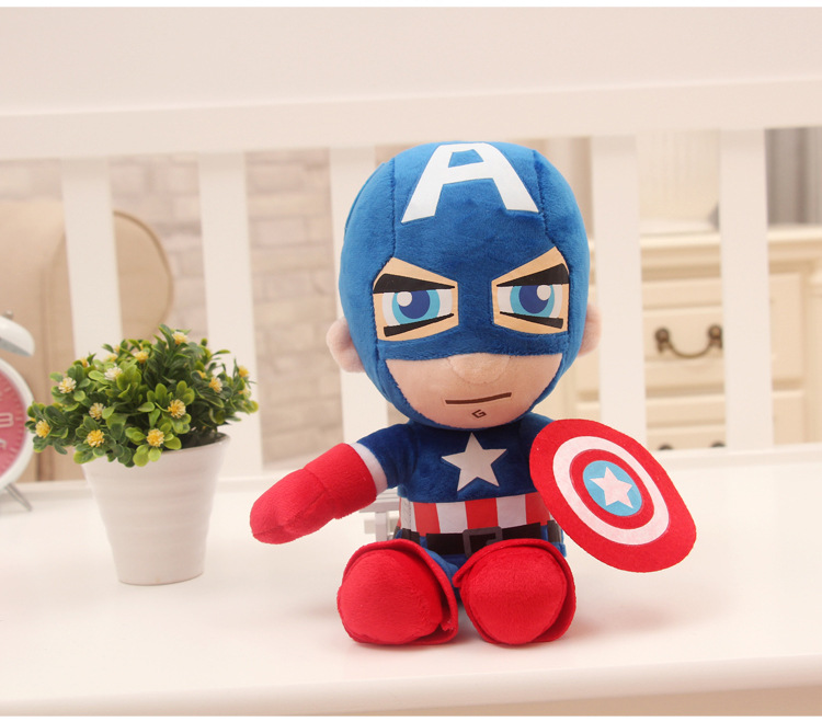 Factory Wholesale Simulation Avengers Doll Spider-Man Plush Toy Captain America Superman Ragdoll Factory Wholesale Simulation Avengers Doll Spider-Man Plush Toy Captain America Superman Ragdoll