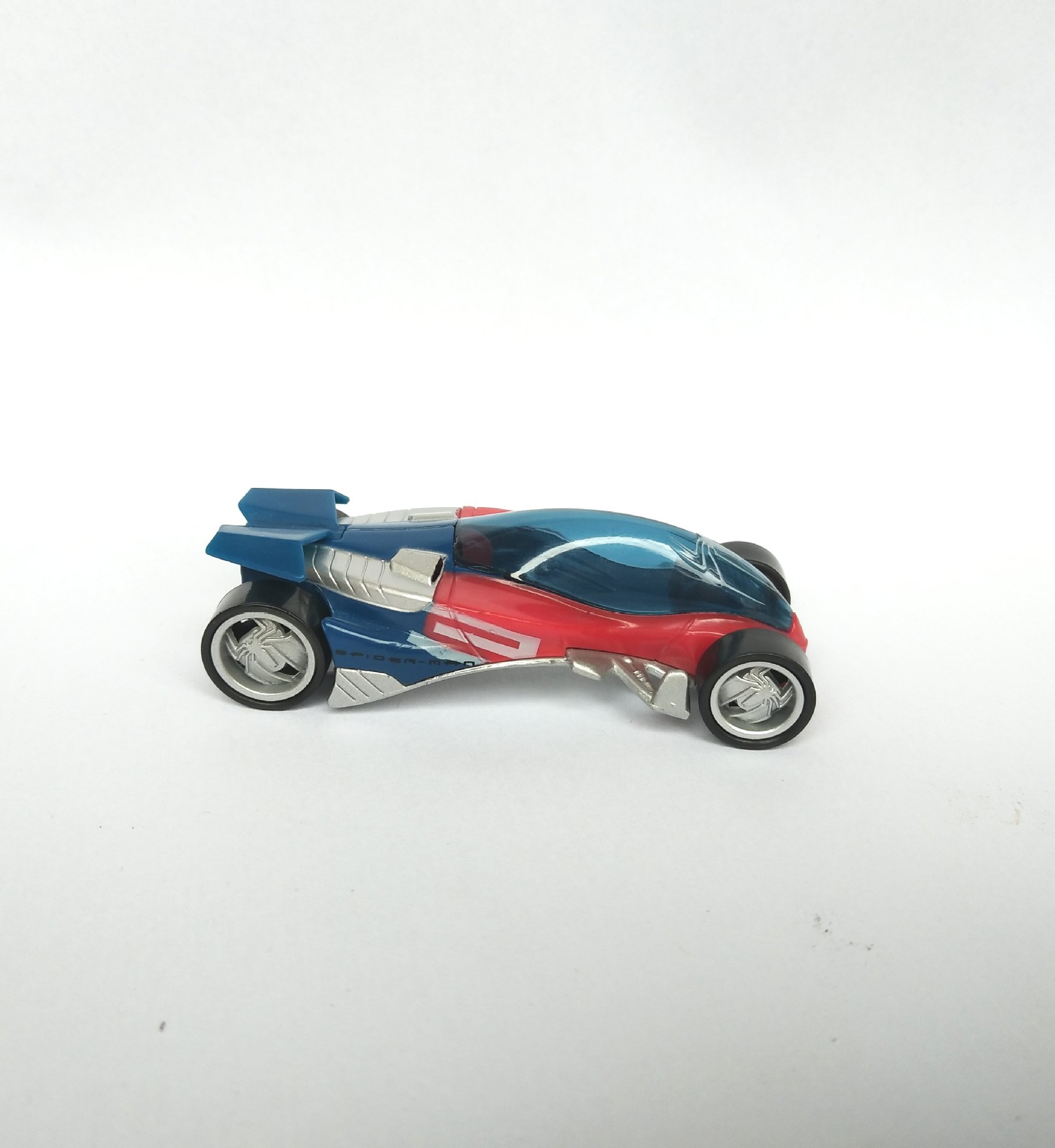 Spider-Man Sports Car French Majorette Navigator Alloy Car Toy Metal Car