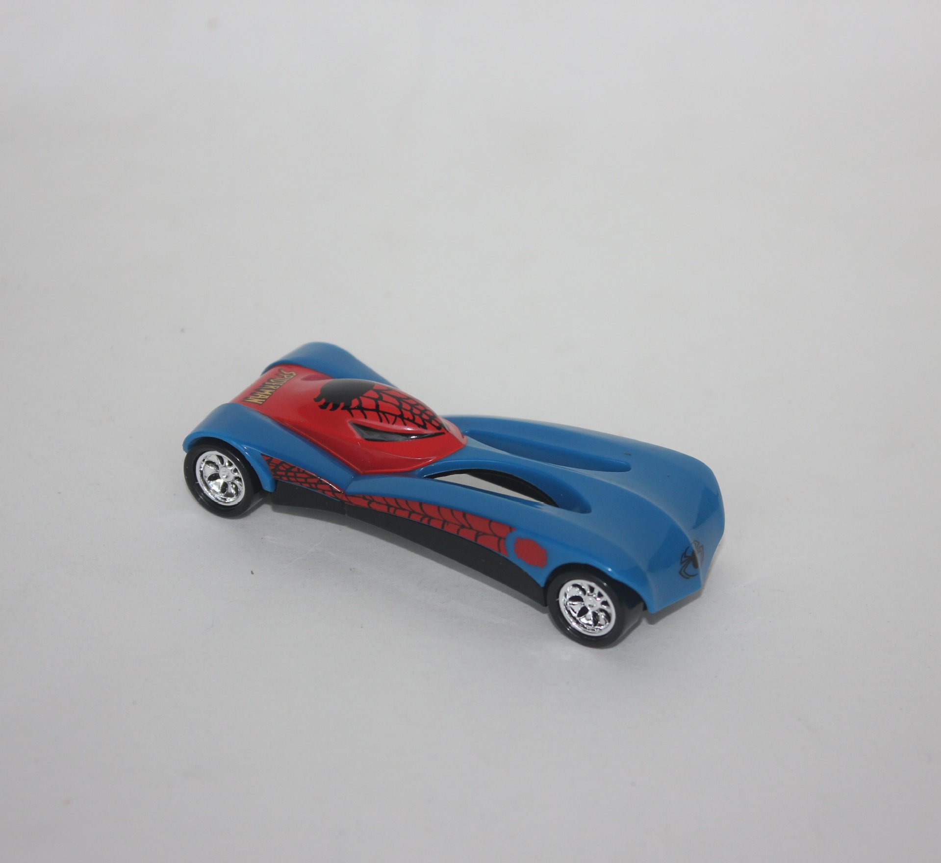 Spider-Man Sports Car French Majorette Navigator Alloy Car Toy Metal Car