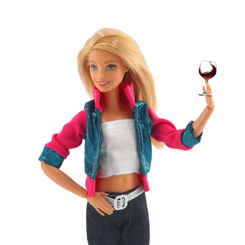 New 11-Inch Barbie Doll Makeover Clothes Suit Jeans Small Dress Casual Clothes Fashion Clothing