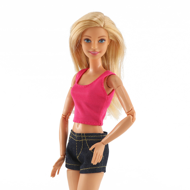 New 11-Inch Barbie Doll Makeover Clothes Suit Jeans Small Dress Casual Clothes Fashion Clothing