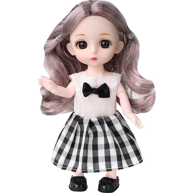16cm Barbie Fenli Doll Princess Girl Children&#039;s Toy Mini Small Sized Doll Stall Bulk TikTok