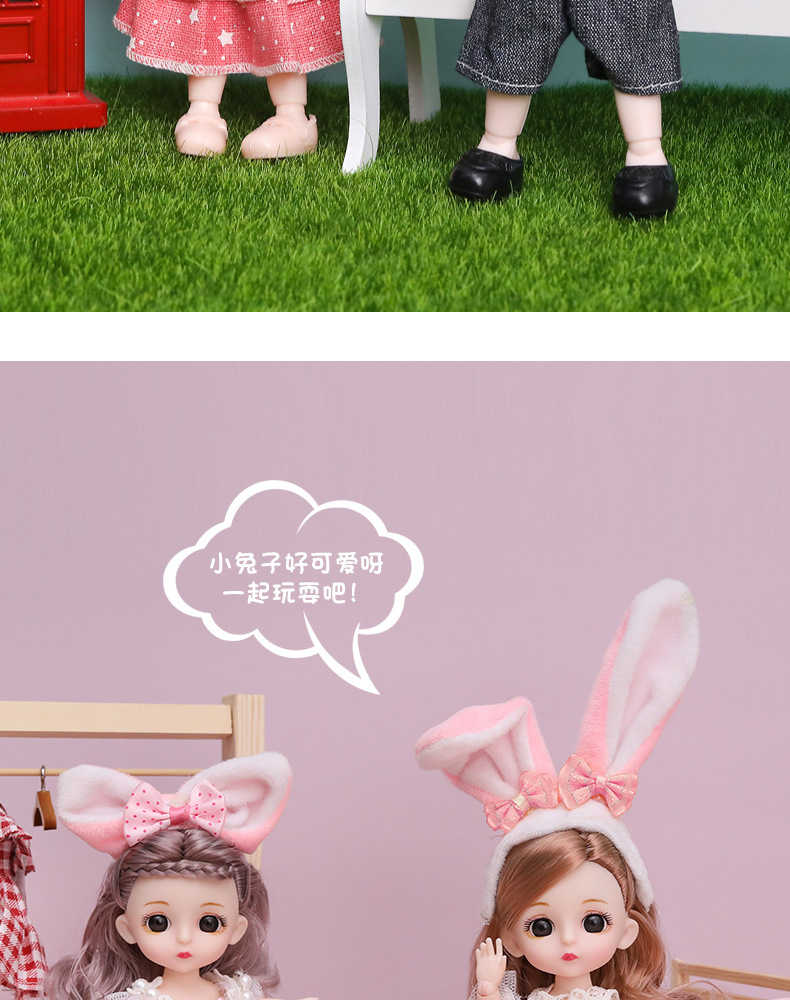 16cm Barbie Fenli Doll Princess Girl Children's Toy Mini Small Sized Doll Stall Bulk TikTok 16cm Barbie Fenli Doll Princess Girl Children's Toy Mini Small Sized Doll Stall Bulk TikTok