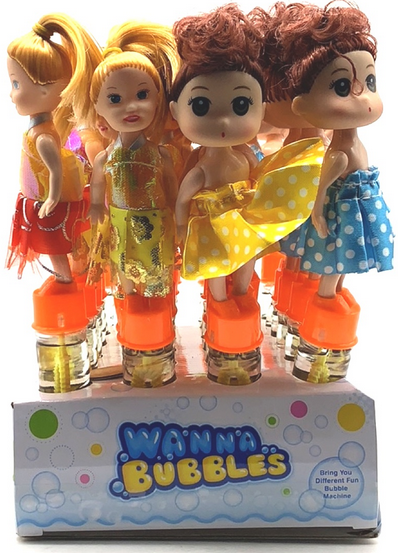 Confused doll barbie doll new cartoon children bubble water outdoor toys wholesale