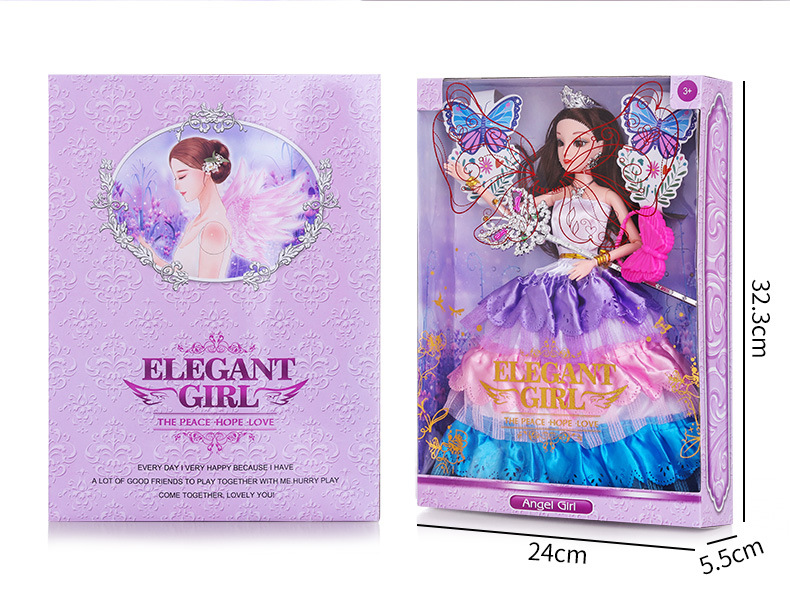 Every barbie doll suit children toy girl change princess doll big gifts wholesale gift box