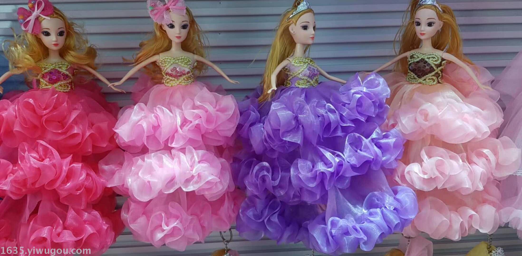 Wedding dress 30 cm barbie 3D true eyes, joint movement Wedding dress 30 cm barbie 3D true eyes, joint movement