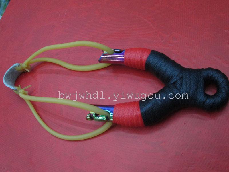 Wholesale and retail high-end outdoor shooting toy prize on the golden string athletics slingshot