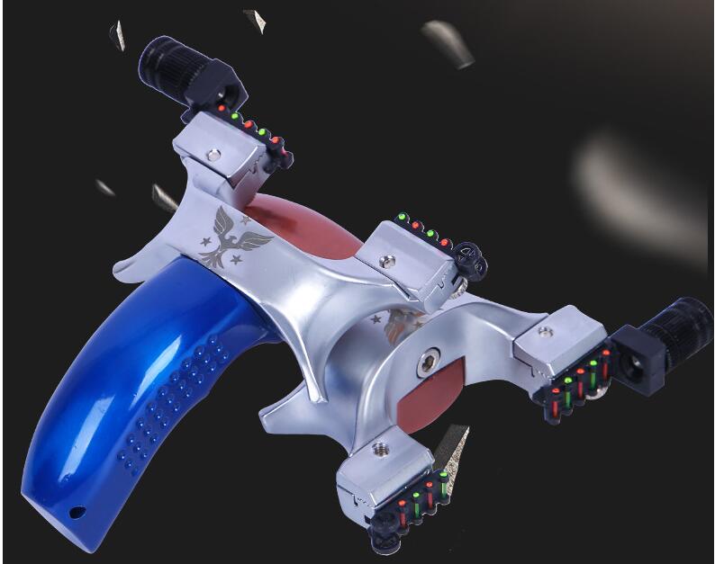 New tianpeng marshal feel wang flat skin slingshot accurate light fast pressure reflex slingshot