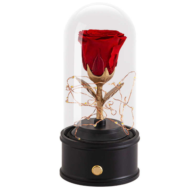 Factory Direct Sales Yongsheng Flower Bluetooth Speaker Teacher&#039;s Day Qixi Valentine&#039;s Day Gift for a Girlfriend Yongsheng Flower Music Box