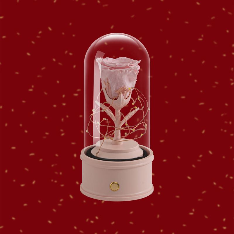 Factory Direct Sales Yongsheng Flower Bluetooth Speaker Teacher&#039;s Day Qixi Valentine&#039;s Day Gift for a Girlfriend Yongsheng Flower Music Box