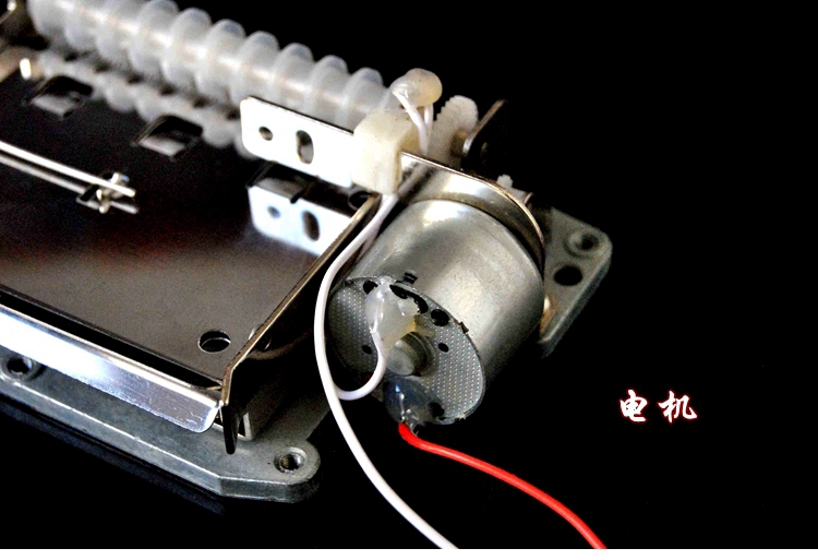 Yunsheng 30-Tone DIY Hand-Cranked Paper Tape Music Music Box Movement Music Box Assembly Repair Accessories Get Puncher Free