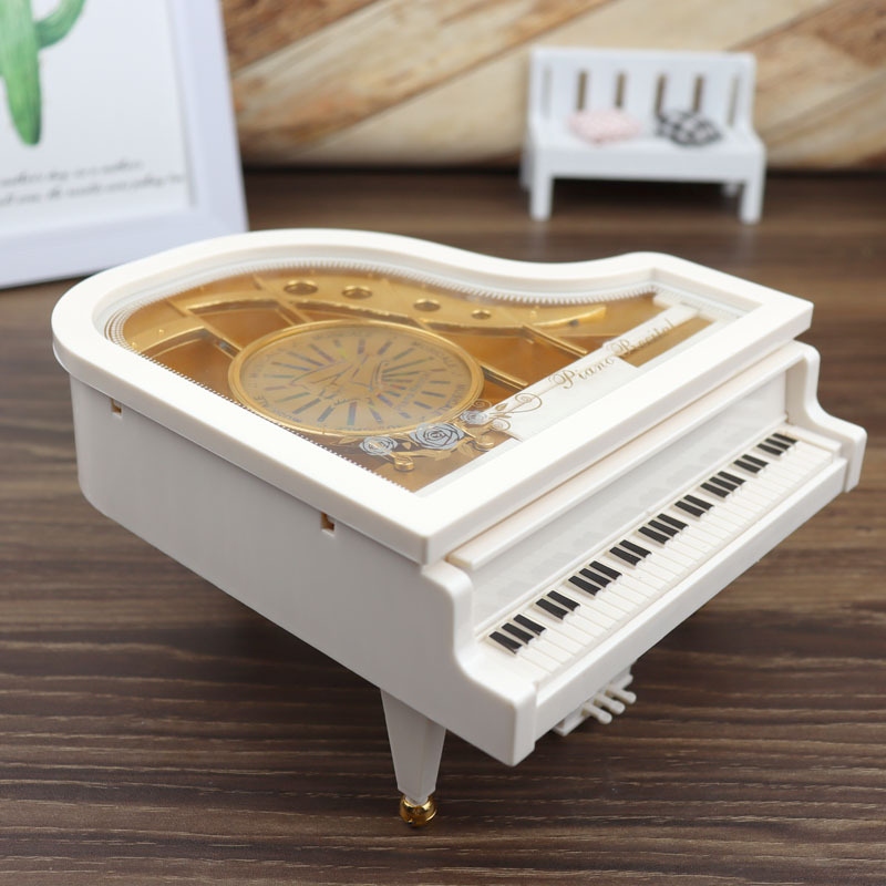 Dancing Girl Piano Music Box Rotating Ballet Music Box Valentine&#039;s Day Gift Creative Student Birthday Small Gift