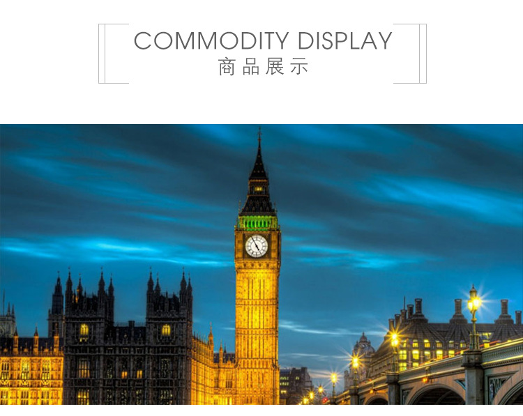 European-Style Simple Big Ben Bell Tower Building Model Music Box Birthday Gift Wooden Craftwork Music Box Customization European-Style Simple Big Ben Bell Tower Building Model Music Box Birthday Gift Wooden Craftwork Music Box Customization