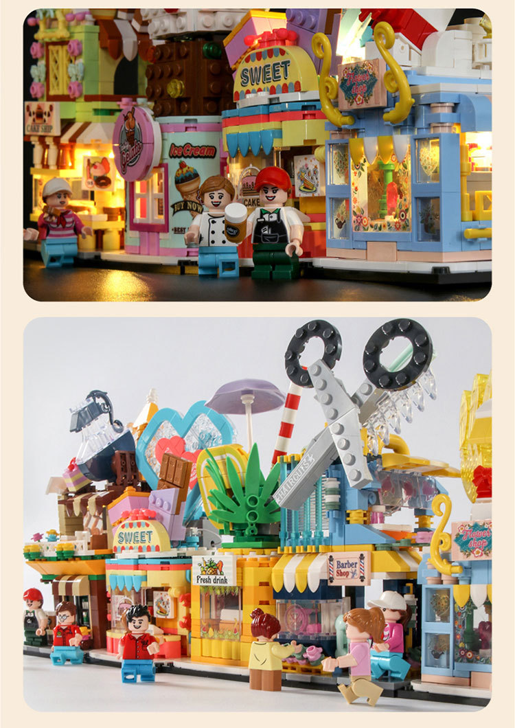 Baby SEMP Christmas Tree Compatible with Lego Light Street View Music Box Assembling Building Blocks Children's Toys Holiday Gifts Wholesale Baby SEMP Christmas Tree Compatible with Lego Light Street View Music Box Assembling Building Blocks Children's Toys Holiday Gifts Wholesale