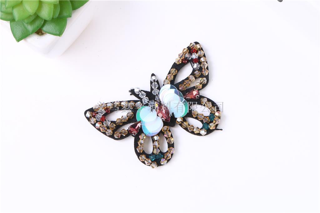 Hot style Hot selling animal shoes flower dazzle color crystal diamond butterfly shoe buckle accessories manufacturers spot wholesale Hot style Hot selling animal shoes flower dazzle color crystal diamond butterfly shoe buckle accessories manufacturers spot wholesale