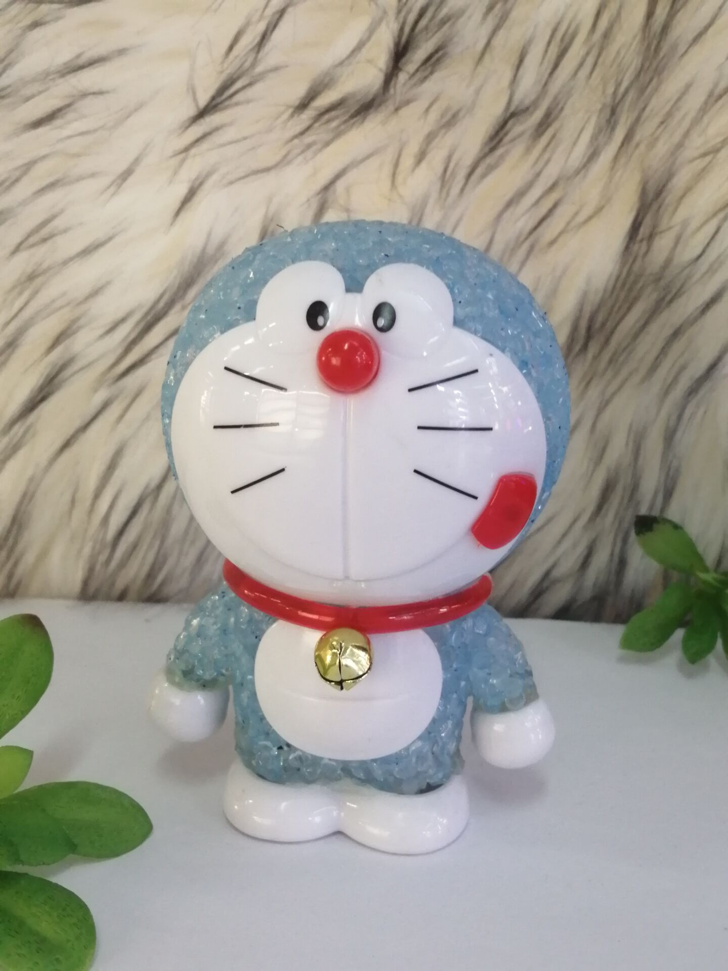 Doraemon jingle cartoon animal colorful crystal lamp LED rice lamp gift pendant creative gifts