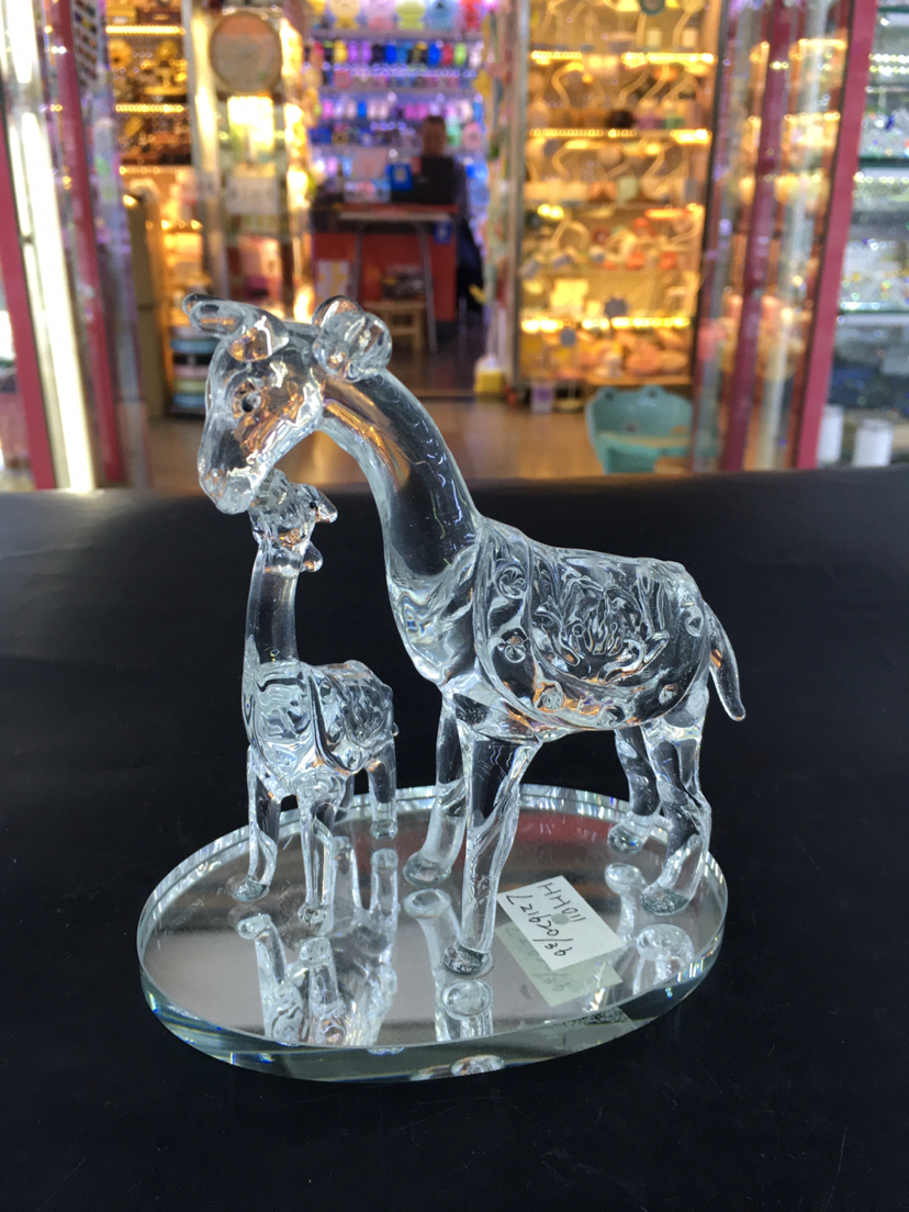 Crystal Handmade Brushed Animal Ornaments