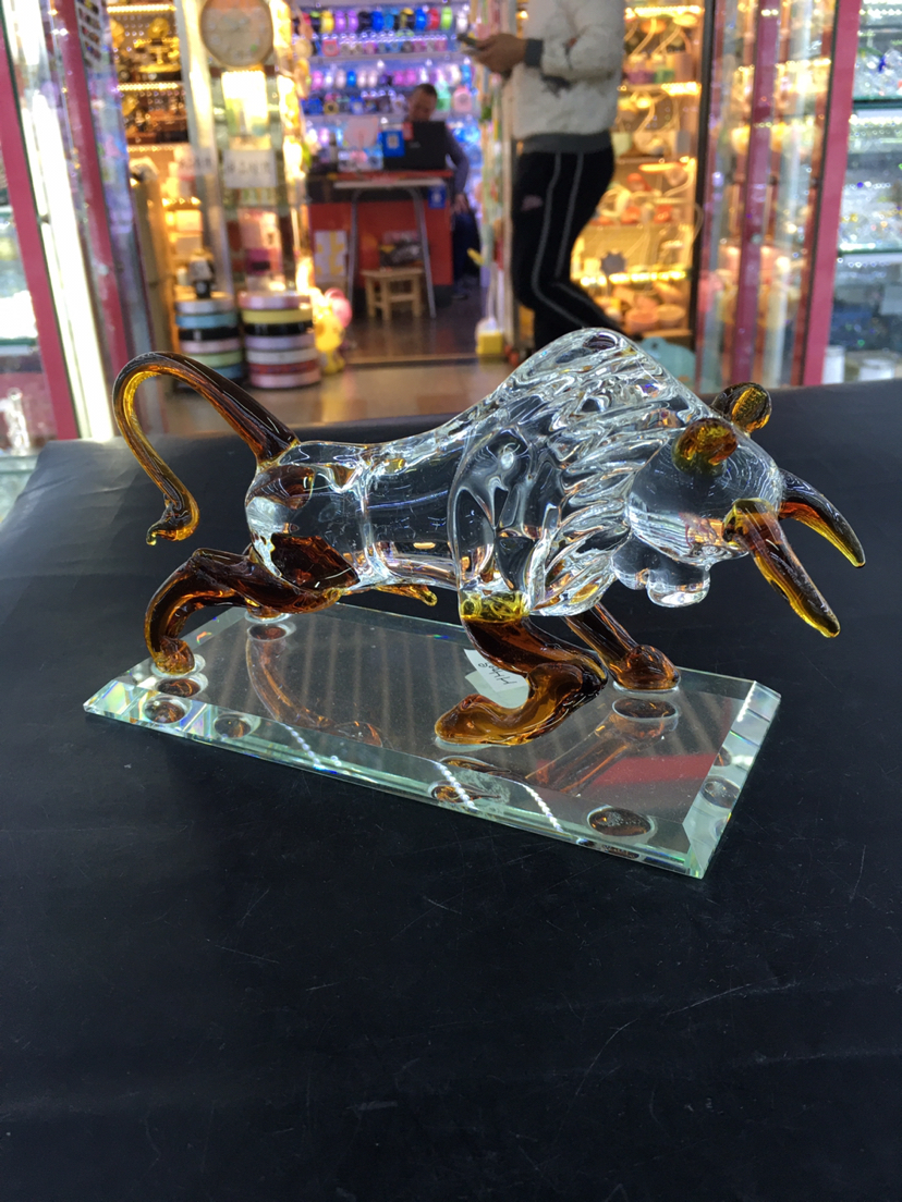 Crystal Handmade Brushed Animal Ornaments