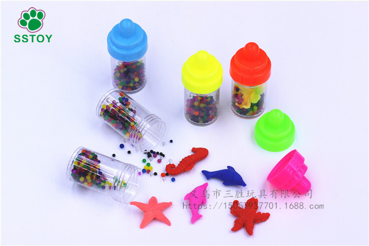 New bottle sea baby bubble water bubble baby water sea animal expansion crystal mud New bottle sea baby bubble water bubble baby water sea animal expansion crystal mud