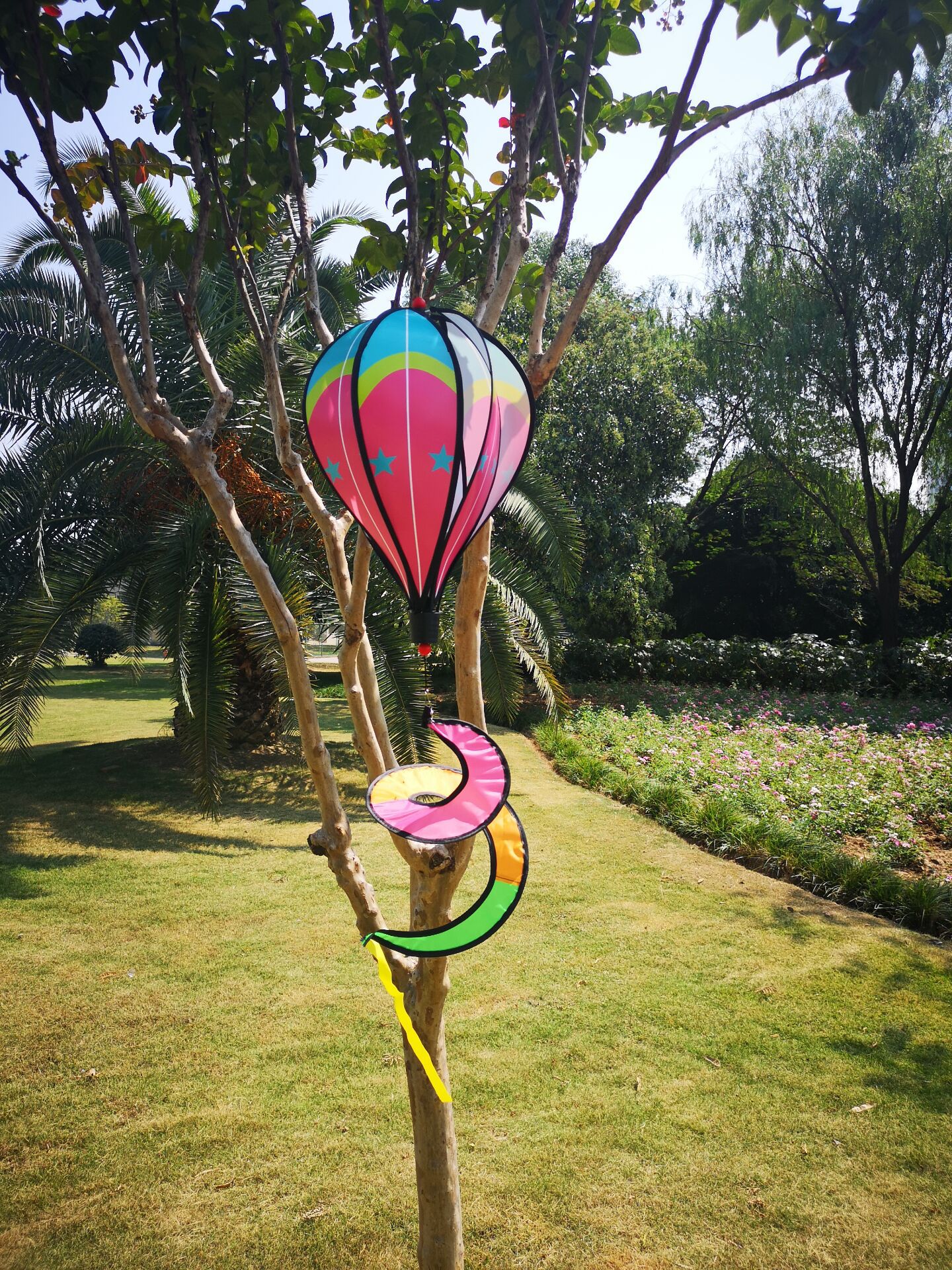 Outdoor Hot Air Balloon Ornament Hot Air Balloon Rainbow Windmill Colorful Building Garden Decoration Hot Air Balloon Rainbow Outdoor Hot Air Balloon Ornament Hot Air Balloon Rainbow Windmill Colorful Building Garden Decoration Hot Air Balloon Rainbow