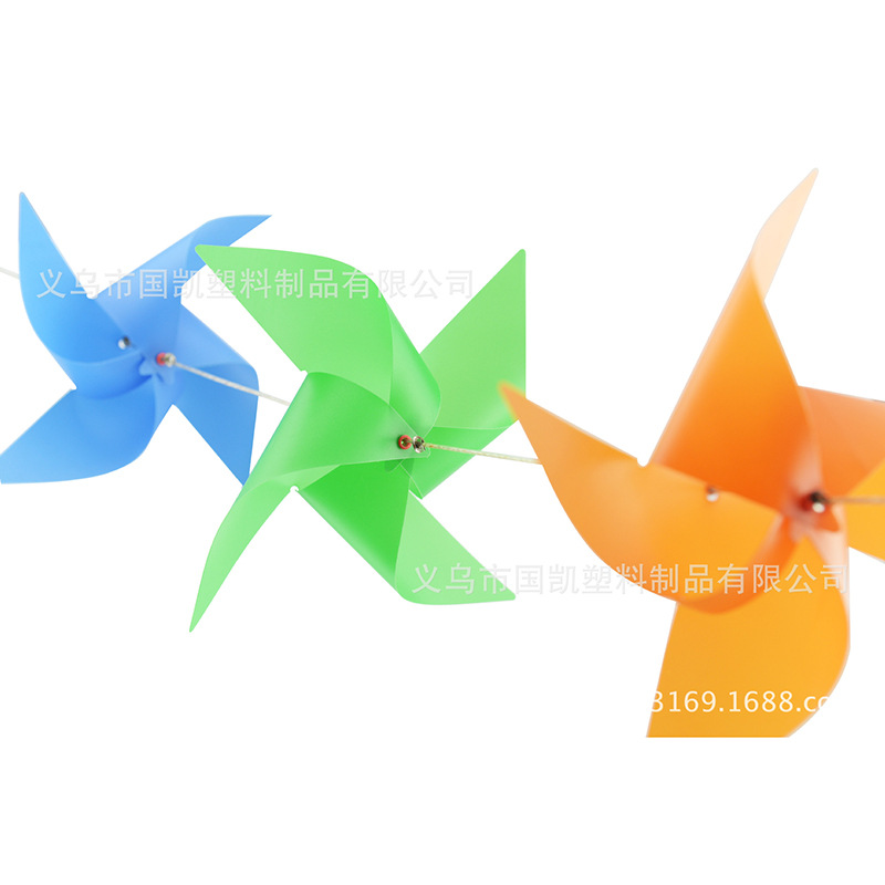Fashionable PVC windmill string outdoor decoration DIY string windmill manufacturers wholesale custom area kindergarten advertising Fashionable PVC windmill string outdoor decoration DIY string windmill manufacturers wholesale custom area kindergarten advertising