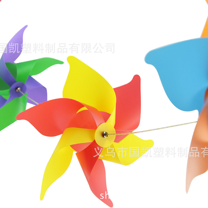 Fashionable PVC windmill string outdoor decoration DIY string windmill manufacturers wholesale custom area kindergarten advertising Fashionable PVC windmill string outdoor decoration DIY string windmill manufacturers wholesale custom area kindergarten advertising