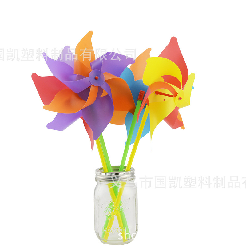 Fashionable PVC windmill string outdoor decoration DIY string windmill manufacturers wholesale custom area kindergarten advertising Fashionable PVC windmill string outdoor decoration DIY string windmill manufacturers wholesale custom area kindergarten advertising