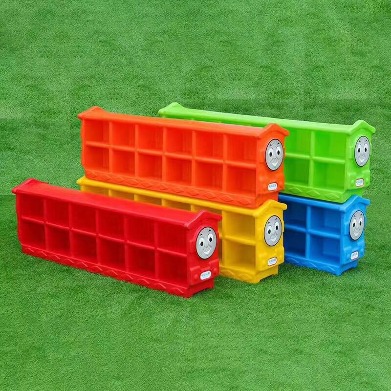 Early Education Center Children's Cartoon Train Plastic Shoe Rack Thomas Shoe Cabinet Simple Multi-Layer Storage Rack Toy Cabinet Early Education Center Children's Cartoon Train Plastic Shoe Rack Thomas Shoe Cabinet Simple Multi-Layer Storage Rack Toy Cabinet