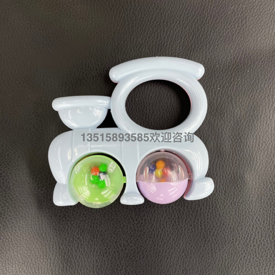 Children&#039;s Newborn Baby&#039;s Rattle Toy Baby Car Train Flywheel Turtle Set Rattle Educational Toy Musical Instrument