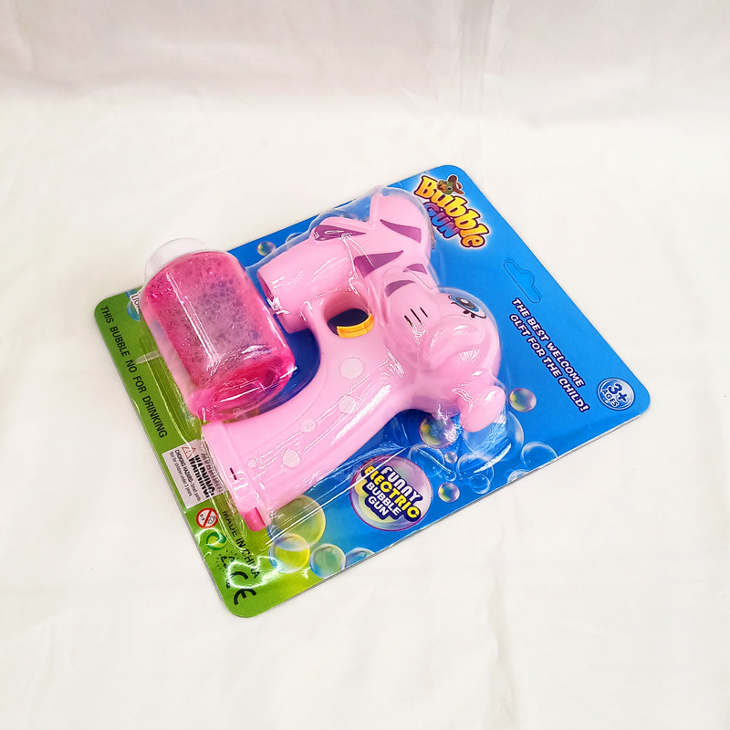 Board children&#039;s educational toys environmental protection plastic cartoon bubble gun toy