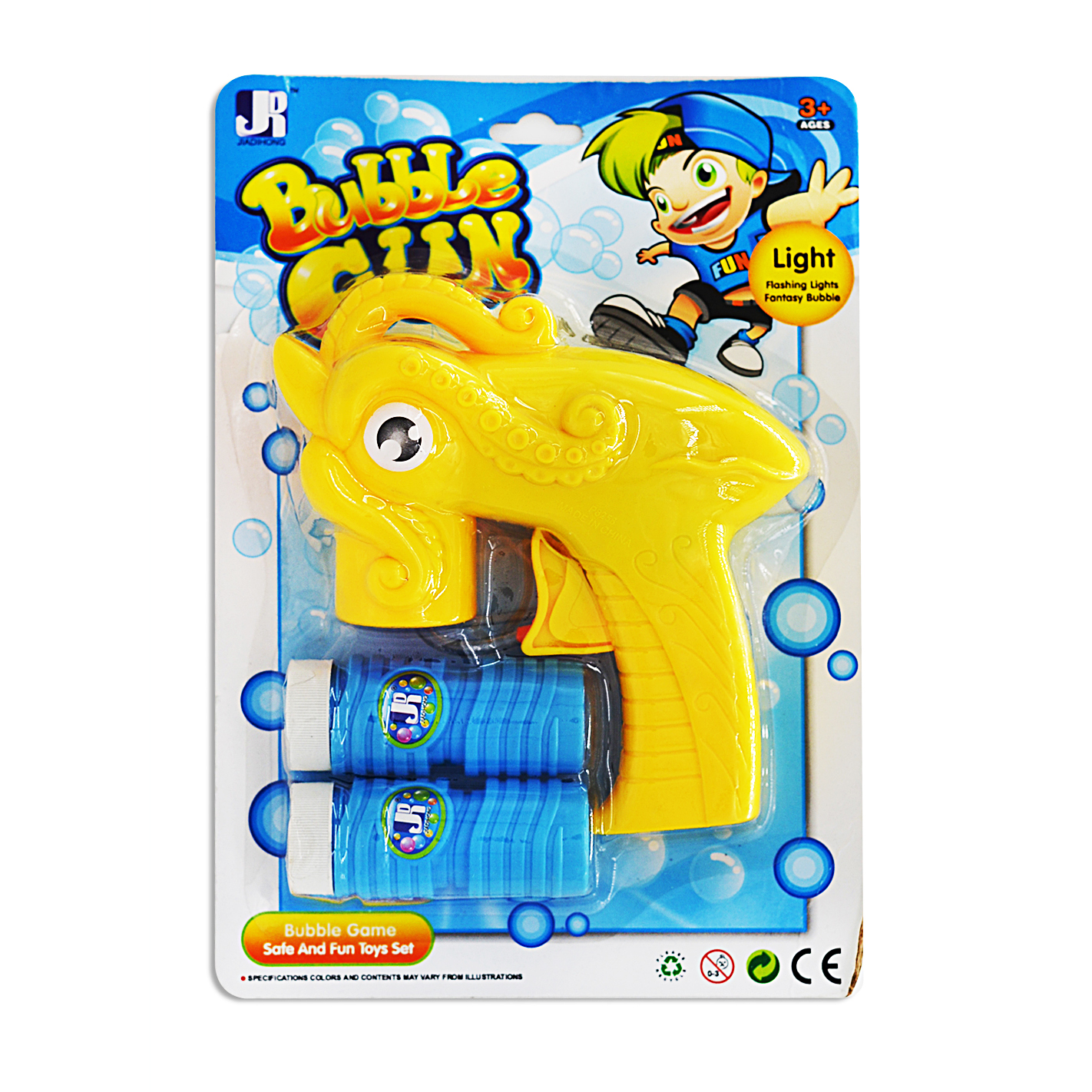 Octopus bubble gun toys to develop automatic blowing bubbles with parent-child dazzle colour lights
