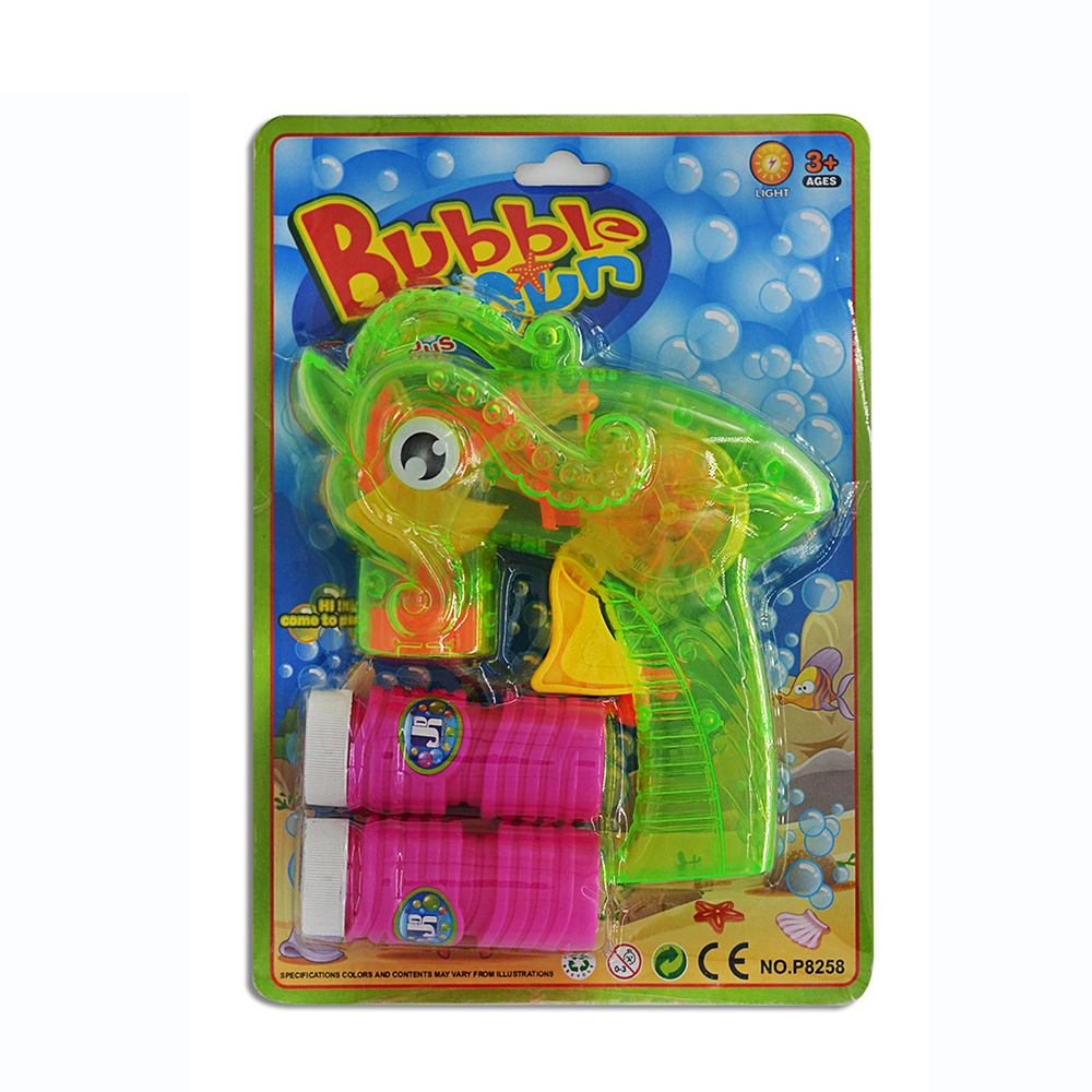Octopus bubble gun toys to develop automatic blowing bubbles with parent-child dazzle colour lights
