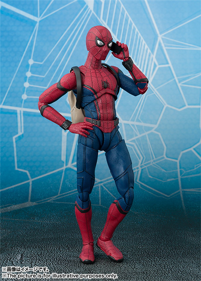 Anime Toy Spider-Man Spider-Man SHF Movable Spider-Man Bug Back-to-School Season Model Hand Office Anime Toy Spider-Man Spider-Man SHF Movable Spider-Man Bug Back-to-School Season Model Hand Office